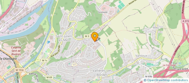 localisation de l'entreprise MADAME ALBANA RRECAJ  METZ