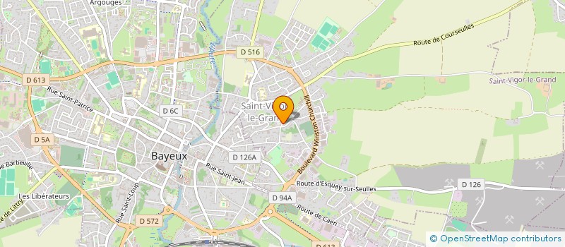 localisation de l'entreprise MADAME ALBANE AVISSE  VIENNE-EN-BESSIN