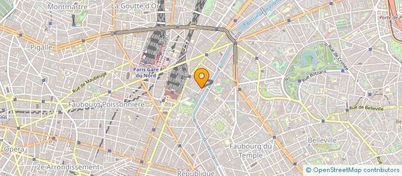 localisation de l'entreprise MADAME ALBANE BELLEC  PARIS