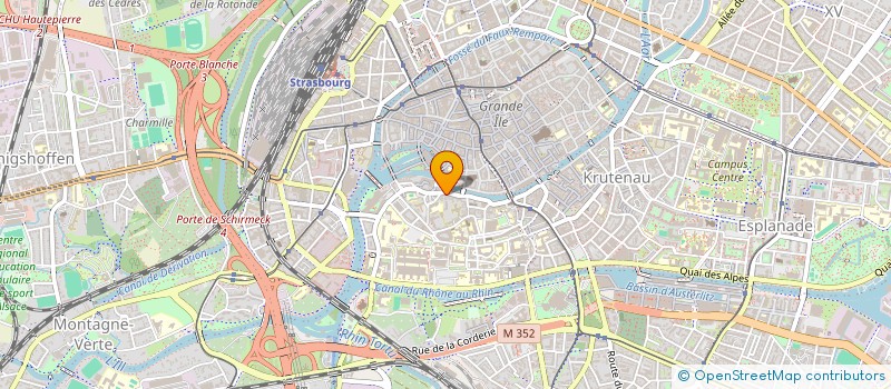 localisation de l'entreprise MADAME ALBANE CARRIAS à STRASBOURG