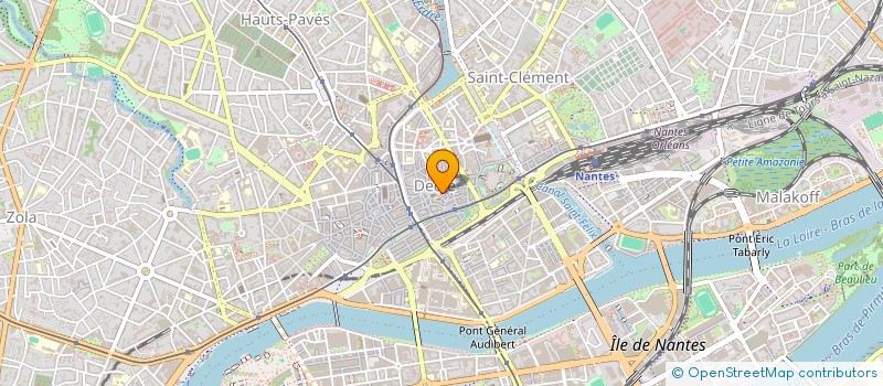 localisation de l'entreprise MADAME ALBANE CHRISTIEN  NANTES