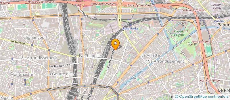 localisation de l'entreprise MADAME ALBANE COGNARD  PARIS