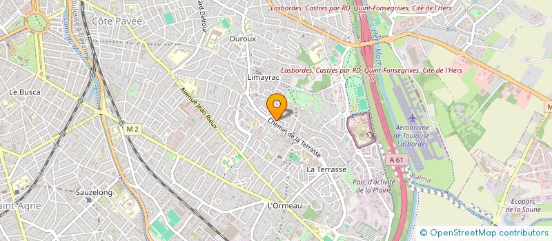 localisation de l'entreprise MADAME ALBANE DE GROVE à TOULOUSE