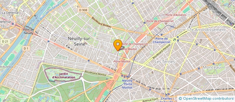 localisation de l'entreprise MADAME ALBANE DE METZ à NEUILLY-SUR-SEINE