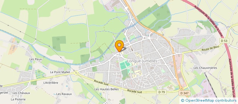 localisation de l'entreprise MADAME ALBANE DOSSEUR  LONGUE-JUMELLES