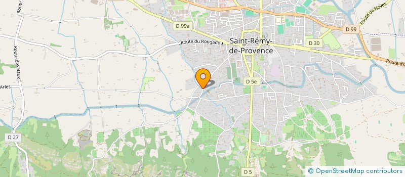 localisation de l'entreprise MADAME ALBANE DURANTE  SAINT-REMY-DE-PROVENCE