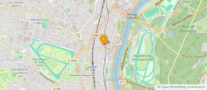 localisation de l'entreprise MADAME ALBANE EGLINGER à SURESNES