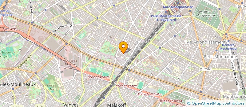 localisation de l'entreprise MADAME ALBANE FABRE  PARIS