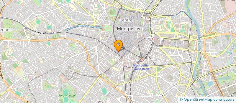localisation de l'entreprise MADAME ALBANE FIORETTI à MONTPELLIER