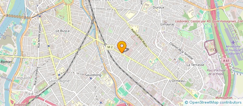 localisation de l'entreprise MADAME ALBANE FROISSART à TOULOUSE