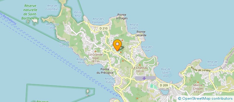 localisation de l'entreprise MADAME ALBANE HARMANGE à SAINT-BARTHELEMY