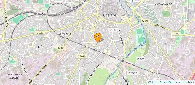 localisation de l'entreprise MADAME ALBANE JEGOU à CHARTRES