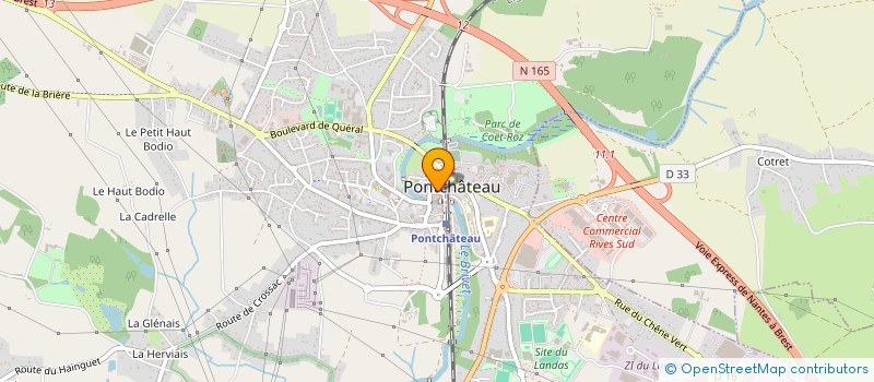 localisation de l'entreprise MADAME ALBANE LAMBERT  PONTCHATEAU