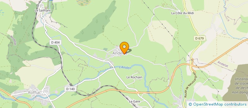localisation de l'entreprise MADAME ALBANE LANDES à NEUSSARGUES EN PINATELLE
