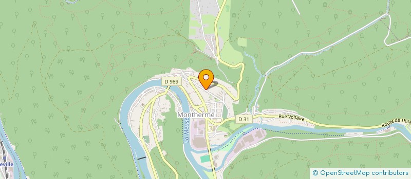 localisation de l'entreprise MADAME ALBANE LOISEAU  MONTHERME