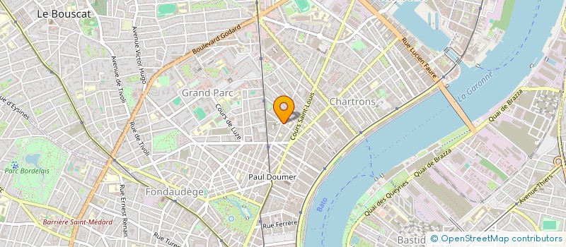 localisation de l'entreprise MADAME ALBANE MARCHAIS  BORDEAUX