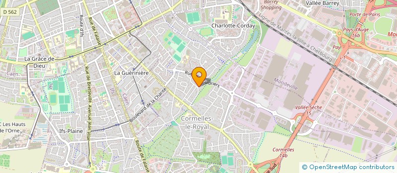 localisation de l'entreprise MADAME ALBANE MEZERAY  CORMELLES-LE-ROYAL