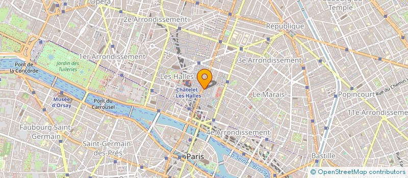 localisation de l'entreprise MADAME ALBANE MORVAN  PARIS