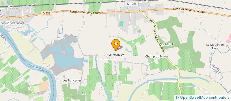 localisation de l'entreprise MADAME ALBANE REDJAIMIA  MONTCARET