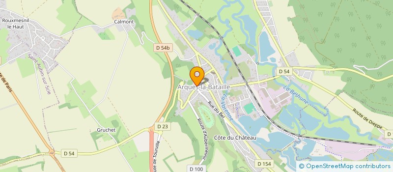 localisation de l'entreprise MADAME ALBANE SELEGNY  ARQUES-LA-BATAILLE