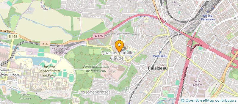 localisation de l'entreprise MADAME ALBANE SIGOGNE  PALAISEAU