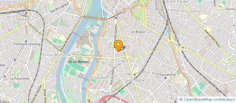localisation de l'entreprise MADAME ALBANE SIMON  TOULOUSE