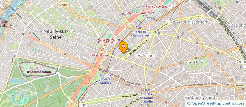 localisation de l'entreprise MADAME ALBANE VALTIER  PARIS