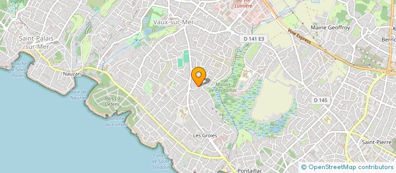 localisation de l'entreprise MADAME ALBANIE PEPET  VAUX-SUR-MER