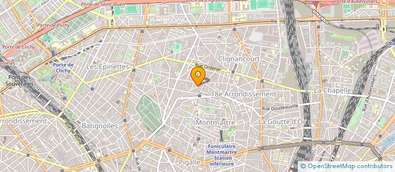 localisation de l'entreprise MADAME ALBENA RADKOVA  PARIS