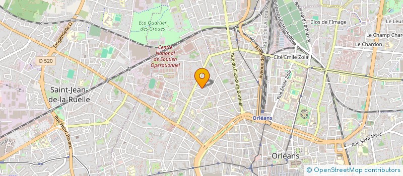localisation de l'entreprise MADAME ALBERTA KWARKO à ORLEANS