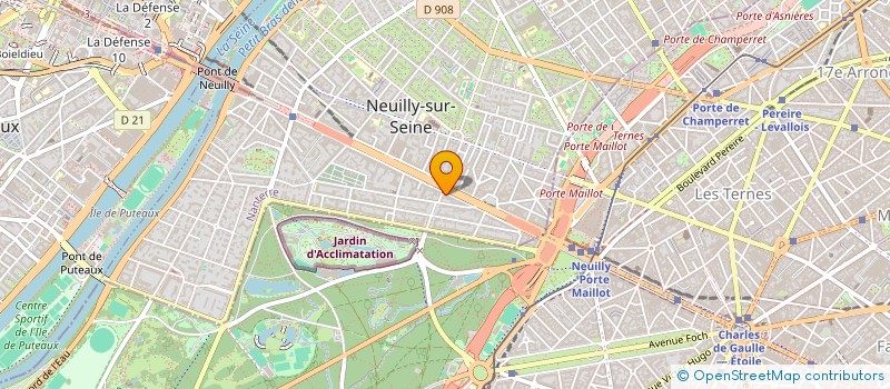 localisation de l'entreprise MADAME ALBERTA LONGANESI CATTANI  NEUILLY-SUR-SEINE