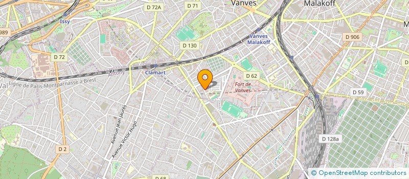 localisation de l'entreprise MADAME ALBERTE BAGARRE  MALAKOFF