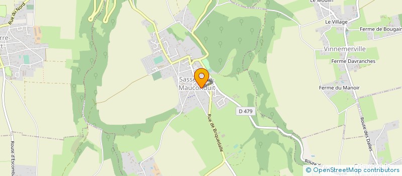 localisation de l'entreprise MADAME ALBERTE DECULTOT  YPREVILLE-BIVILLE