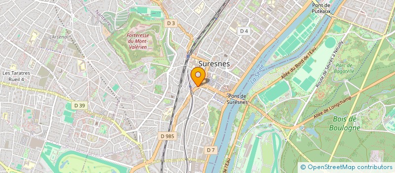 localisation de l'entreprise MADAME ALBERTE DENISE à SURESNES