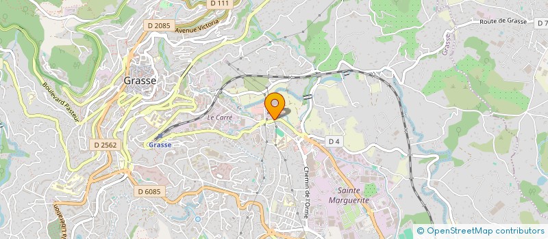 localisation de l'entreprise MADAME ALBERTE GROS à GRASSE