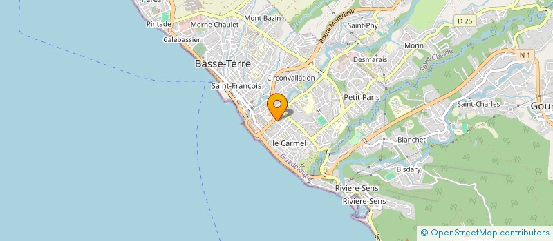 localisation de l'entreprise MADAME ALBERTE MACOUNGO à BASSE-TERRE