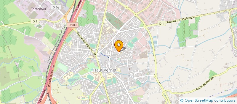 localisation de l'entreprise MADAME ALBERTE MOLINA  PERPIGNAN