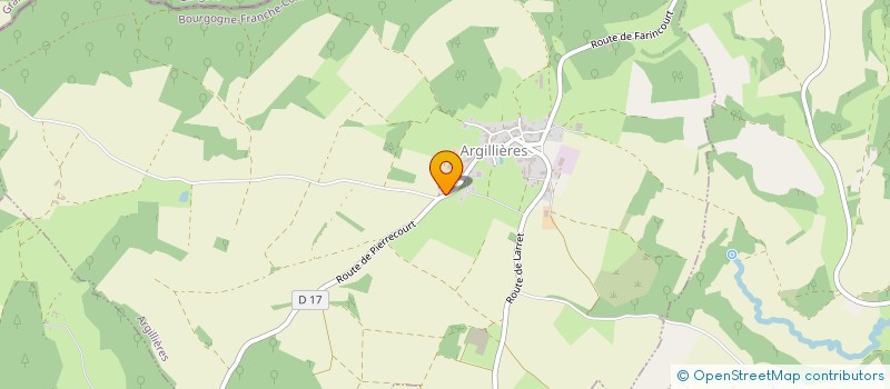 localisation de l'entreprise MADAME ALBERTINA EDUARDO  ARGILLIERES