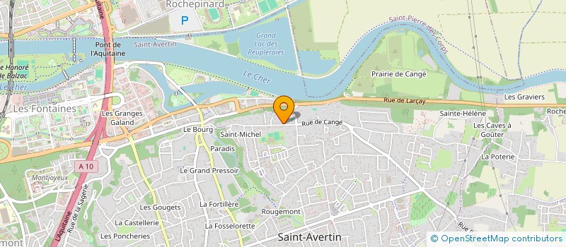 localisation de l'entreprise MADAME ALBERTINA RIGO à SAINT-AVERTIN