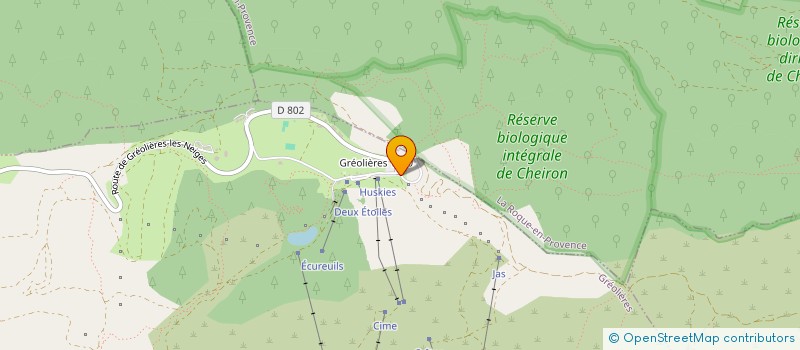 localisation de l'entreprise MADAME ALBERTINA SARAGOCACALVARIO à GREOLIERES