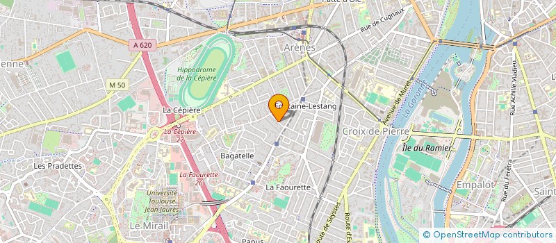 localisation de l'entreprise MADAME ALBERTINE DARBOUX à TOULOUSE