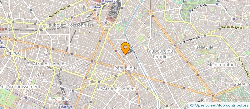 localisation de l'entreprise MADAME ALBERTINE HERAULT à PARIS