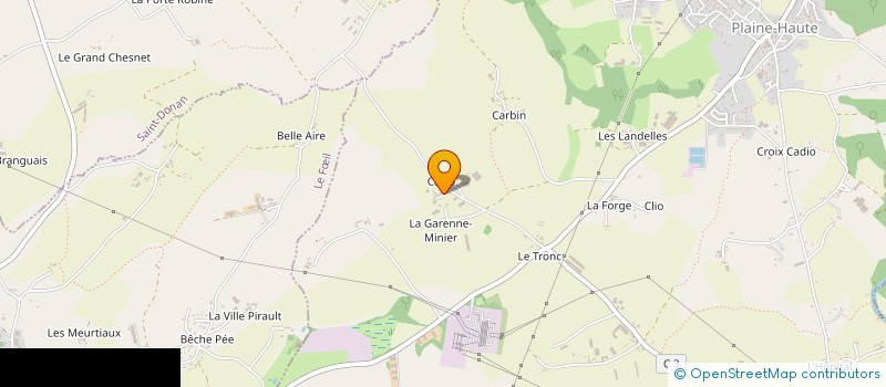 localisation de l'entreprise MADAME ALBERTINE LE PROVOST à PLAINE-HAUTE