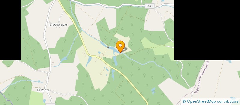 localisation de l'entreprise MADAME ALBERTINE LESTRADE  LA ROCHE-CHALAIS