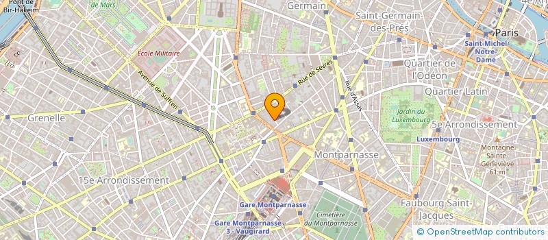 localisation de l'entreprise MADAME ALBERTINE PILLET à PARIS