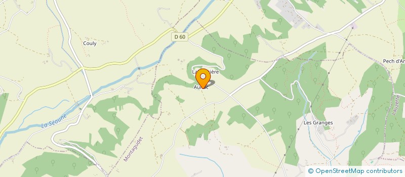 localisation de l'entreprise MADAME ALBERTINE SHARPLES  MONTAGUDET