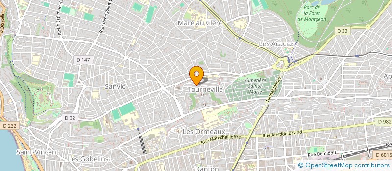 localisation de l'entreprise MADAME ALBINA CHELDIEVA à LE HAVRE