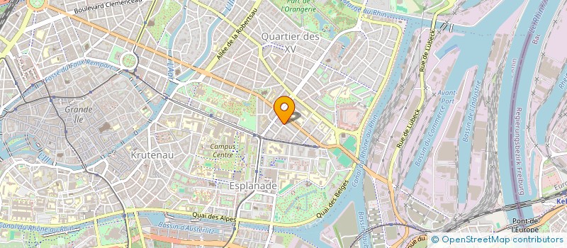 localisation de l'entreprise MADAME ALBINA SIMATOVA à STRASBOURG