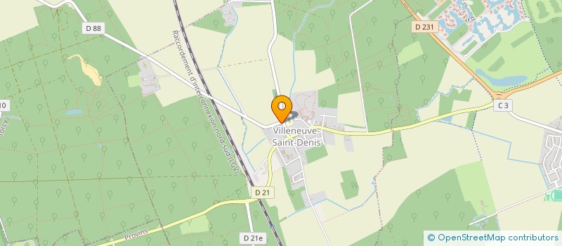 localisation de l'entreprise MADAME ALBINA VACARCIUC  VILLENEUVE-SAINT-DENIS