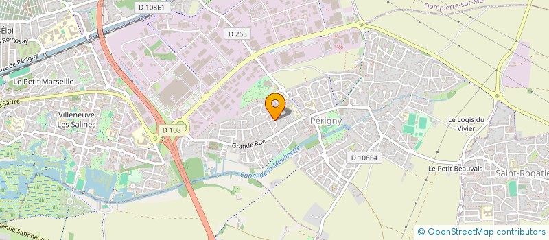 localisation de l'entreprise MADAME ALBINE BERJON  PERIGNY